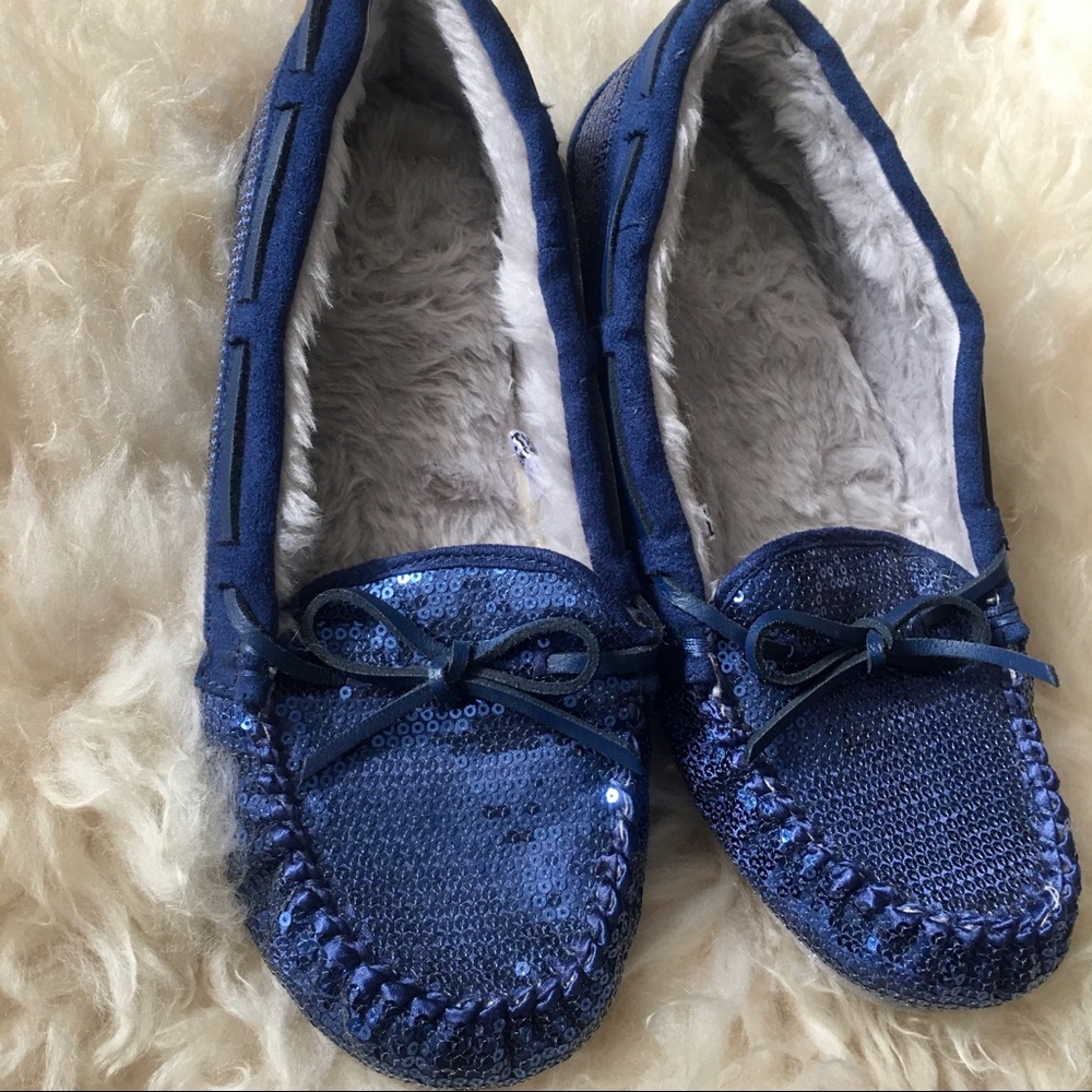 Sequin Moccasins